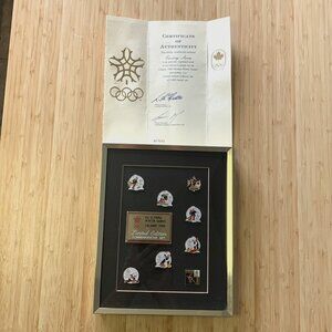 Curling Pins Limited Edition Commemorative Set 1988 Calgary Winter Olympics